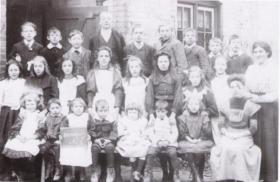 Undated - Bredhurst School 2 - 4th left Ernie Carten